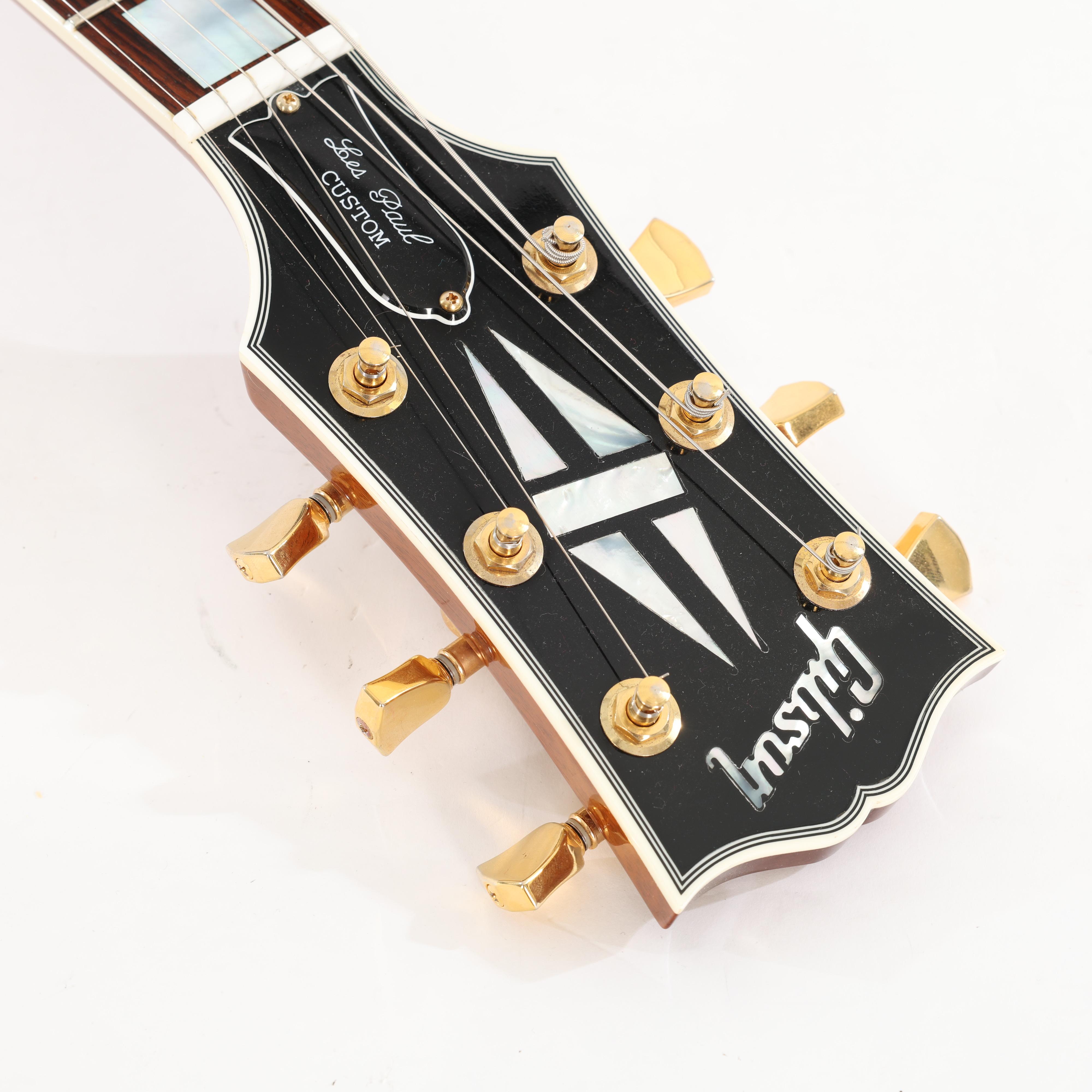 Second Hand Gibson 2012 Les Paul Custom F Honey Burst 573